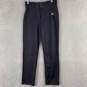 Adidas Climalite Pants Mens Large Black Athletic Trousers‎ Pockets Polyester